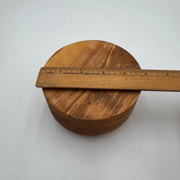 Olive wood Salt and Pepper Cellar Box kitchen must have natural - Picture 8 of 11